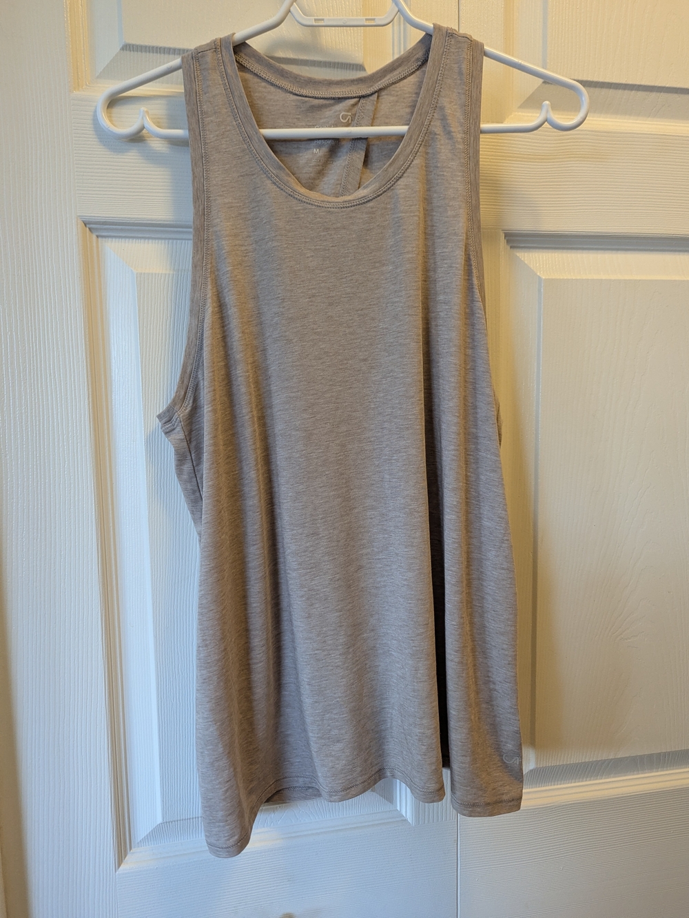 GAP Tan Racerback Tank Top With Back Tie